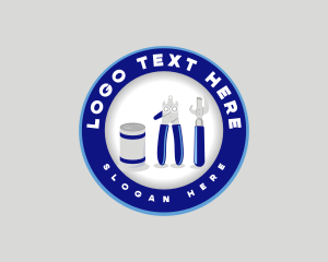 Supermarket - Kitchen Canned Goods logo design