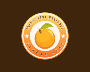 Citrus Orange Farm logo design