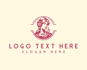 Fashion - Elegant Woman Beauty logo design