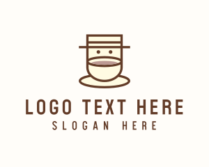 Hat - Coffee Cup Barista logo design