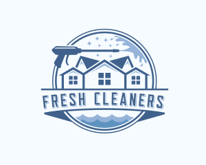 Gutter Roof Pressure Cleaner logo design