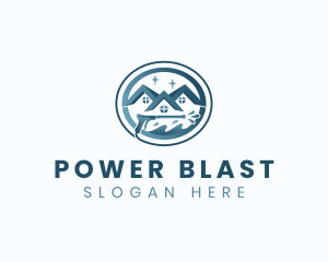 House Hydro Power Wash logo design