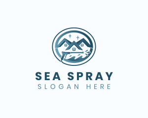 House Hydro Power Wash logo design