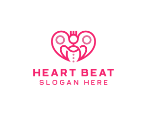 Family Planning Heart logo design