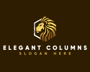 Professional Elegant Lion logo design