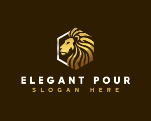 Professional Elegant Lion logo design