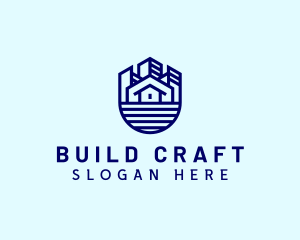 House Building Property logo design