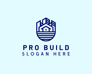 House Building Property logo design