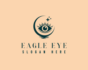 Psychic Moon Eye logo design