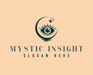 Psychic - Psychic Moon Eye logo design