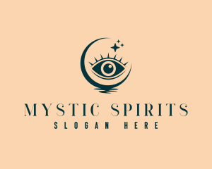 Psychic Moon Eye logo design