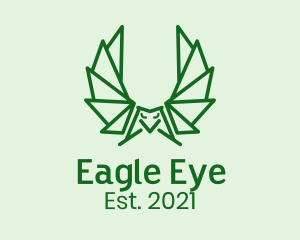 Wing Eagle Head logo design