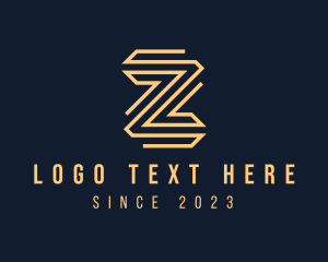 Banking - Premium Elegant Monoline Letter Z logo design