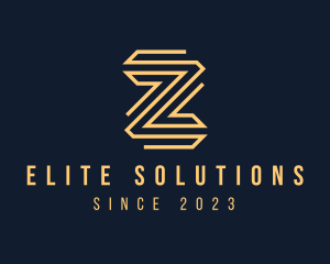 Premium - Premium Elegant Monoline Letter Z logo design