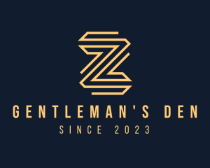 Premium Elegant Monoline Letter Z logo design