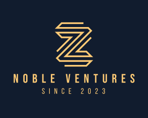 Premium Elegant Monoline Letter Z logo design