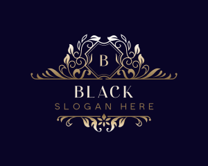 Luxury Botanical Boutique Logo