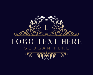 Luxury Botanical Boutique Logo