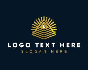 Triangle - Pyramid Triangle Company logo design