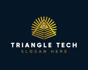 Triangle - Pyramid Triangle Company logo design