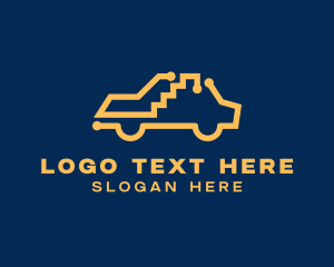 Garage - Taxi Cab Transport logo design