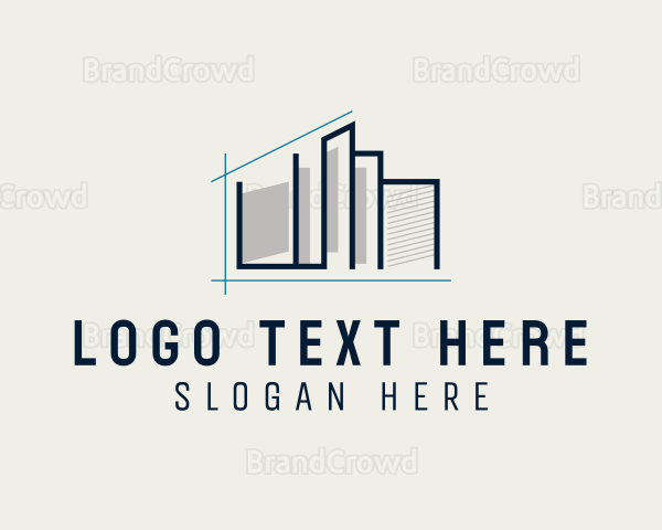 Home Builder Blueprint Logo