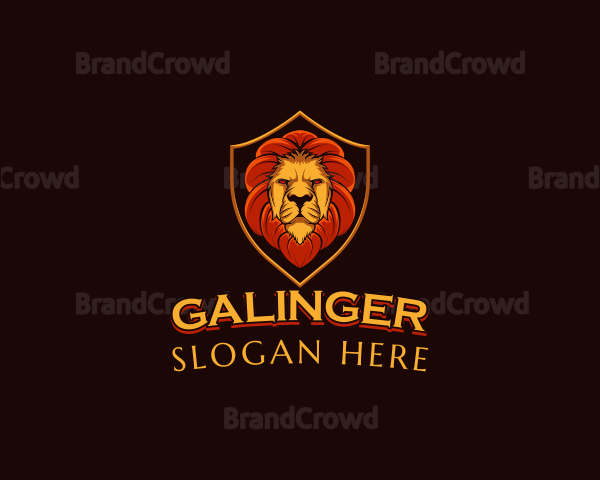 Lion Shield Clan Logo