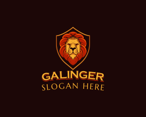 Fierce - Lion Shield Clan logo design