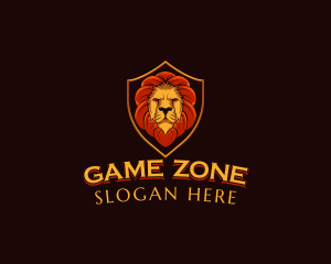 Lion Shield Clan logo design