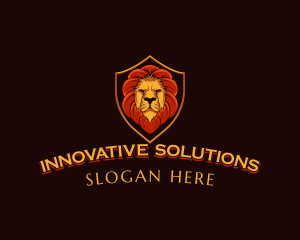 Icon - Lion Shield Clan logo design