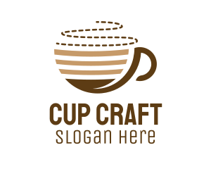 Cup - Hot Coffee Cup logo design