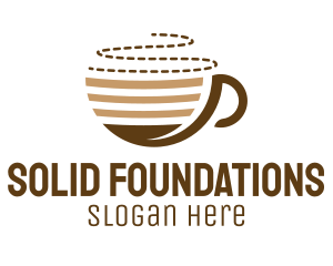 Mug - Hot Coffee Cup logo design