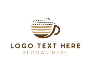 Cup - Hot Coffee Cup logo design