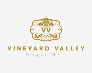 Winery - Orchard Winery Bar logo design