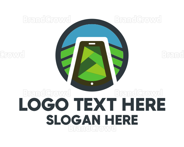 Nature Scenery Mobile Logo