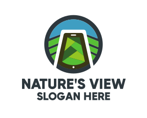 Scenery - Nature Scenery Mobile logo design