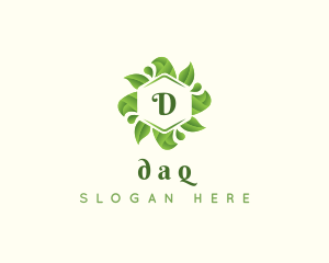 Natural - Organic Natural Leaves logo design