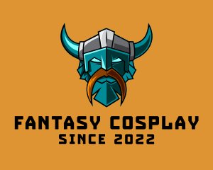 Cosplay - Viking Warrior Gaming logo design