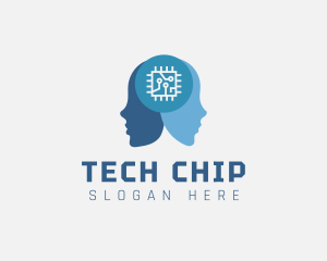 Digital Chip Technology  logo design