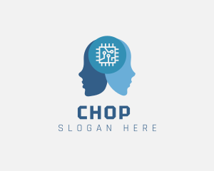 Online - Digital Chip Technology logo design