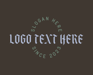 Tavern - Gothic Apparel Business logo design