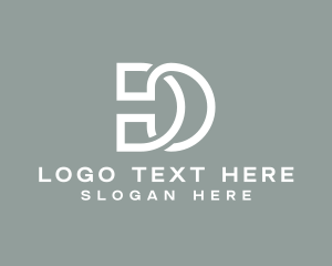 Fashion Brand Company Letter D Logo