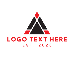Geometric Letter A Logo