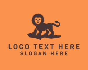 Safari Park - Wild Lion Safari logo design