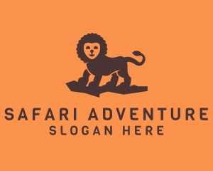 Wild Lion Safari logo design