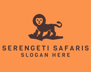 Wild Lion Safari logo design