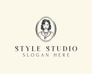 Woman Makeup Salon logo design