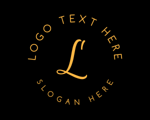 Fashion - Luxurious Boutique Lettermark logo design