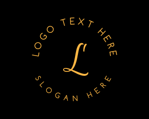 Luxe - Luxurious Boutique Lettermark logo design