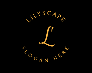 Luxurious Boutique Lettermark logo design